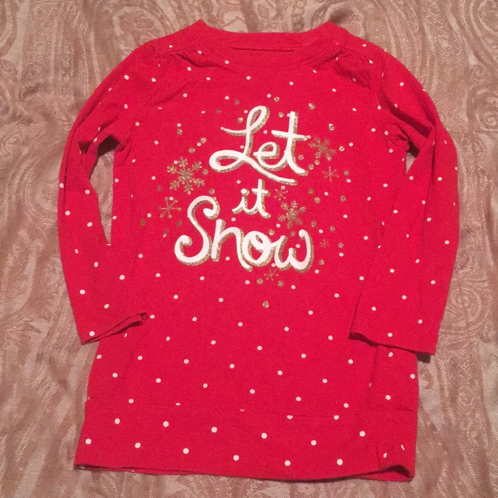 Let it Snow tunic